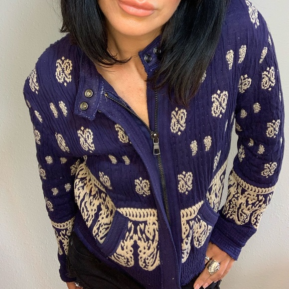 *SOLD 🦊💕* Free People Quilted Jacket - Picture 2 of 4